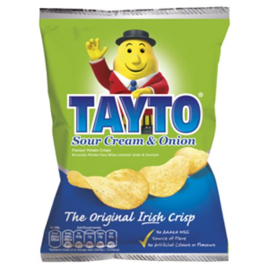 Picture of Tayto Sour Cream& Onion  37g  x50